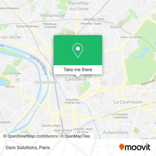 Gsm Solutions map