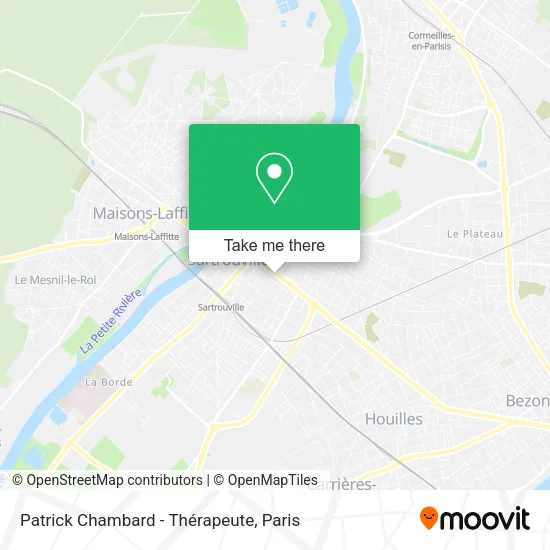 Patrick Chambard - Thérapeute map