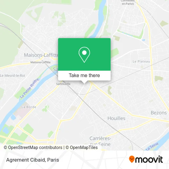 Agrement Cibaid map