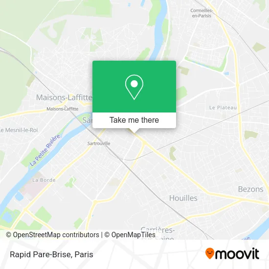 Rapid Pare-Brise map