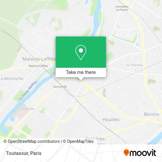 Toutassur map