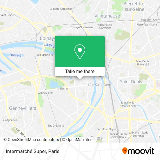 Intermarché Super map