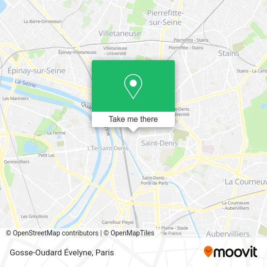 Gosse-Oudard Évelyne map