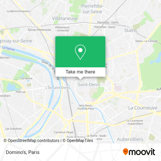 Domino's map