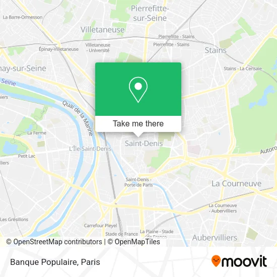 Banque Populaire map