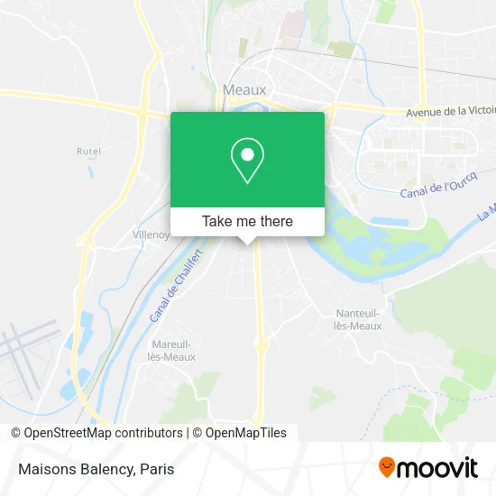 Maisons Balency map