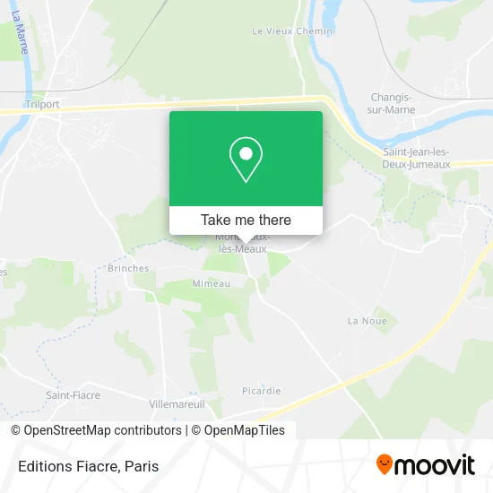 Editions Fiacre map