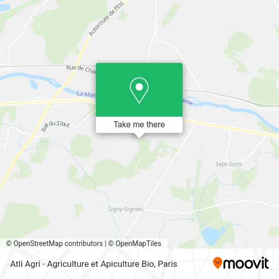Atli Agri - Agriculture et Apiculture Bio map