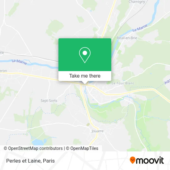 Perles et Laine map
