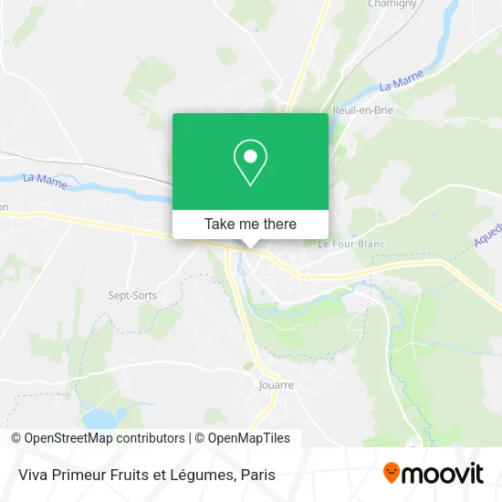 Viva Primeur Fruits et Légumes map