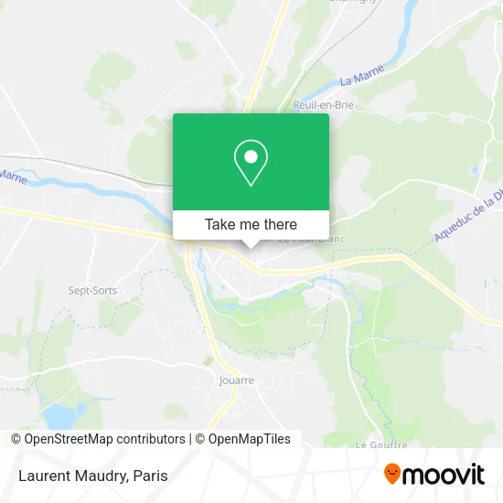 Laurent Maudry map