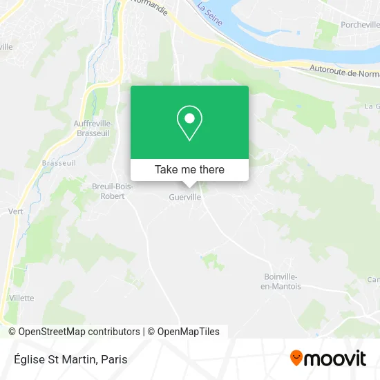 Église St Martin map