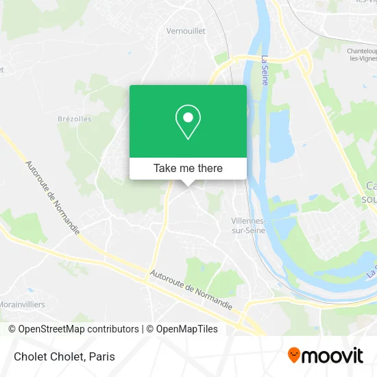 Cholet Cholet map