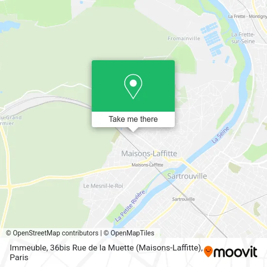 Immeuble, 36bis Rue de la Muette (Maisons-Laffitte) map