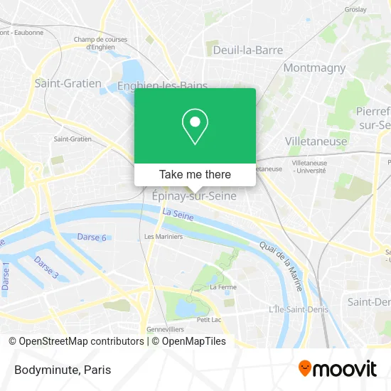 Bodyminute map