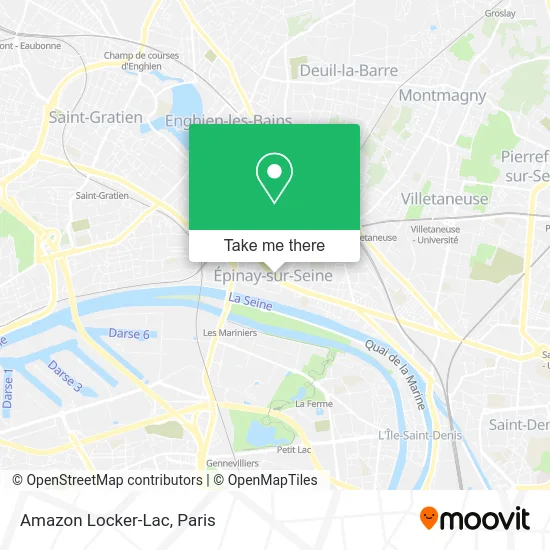 Amazon Locker-Lac map