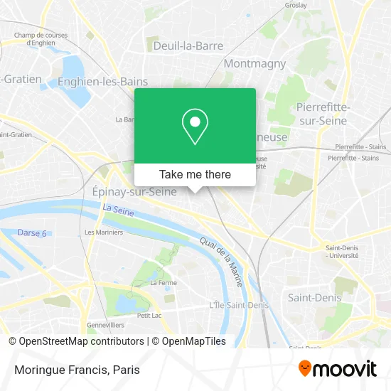 Moringue Francis map
