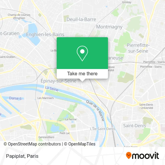 Papiplat map