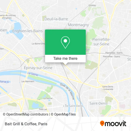 Bait Grill & Coffee map