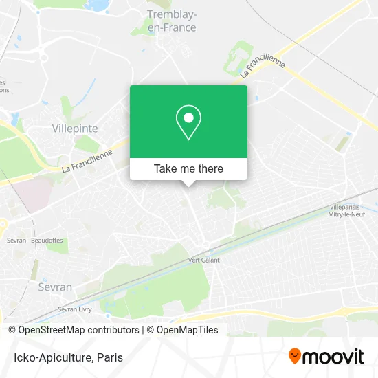 Icko-Apiculture map