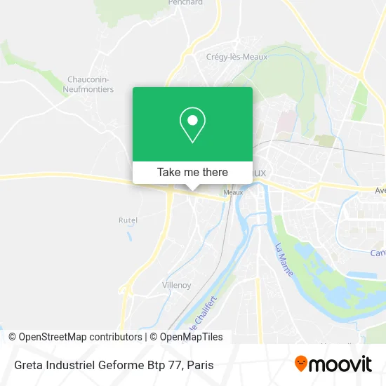 Greta Industriel Geforme Btp 77 map