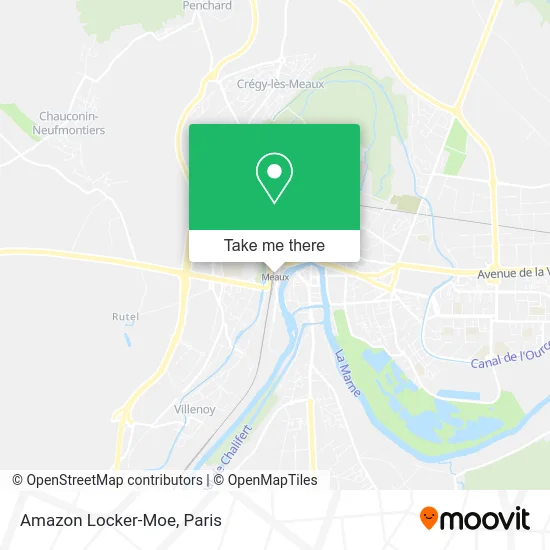 Amazon Locker-Moe map