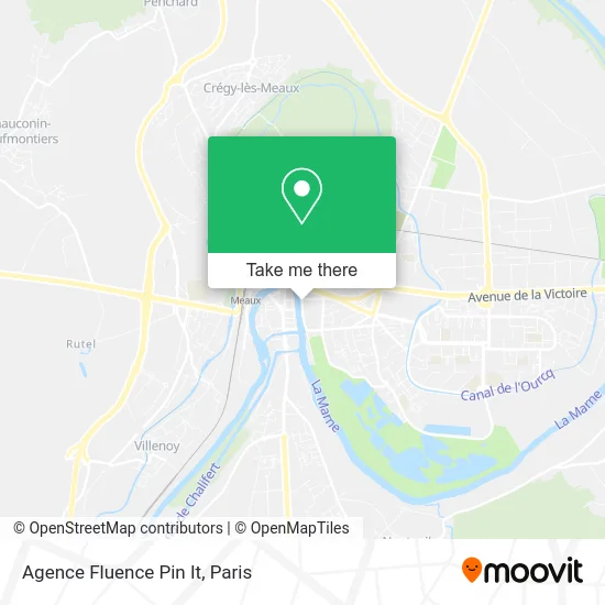Agence Fluence Pin It map