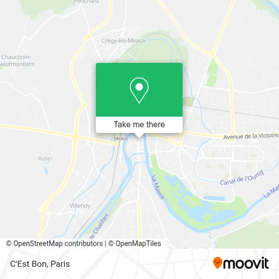 C'Est Bon map