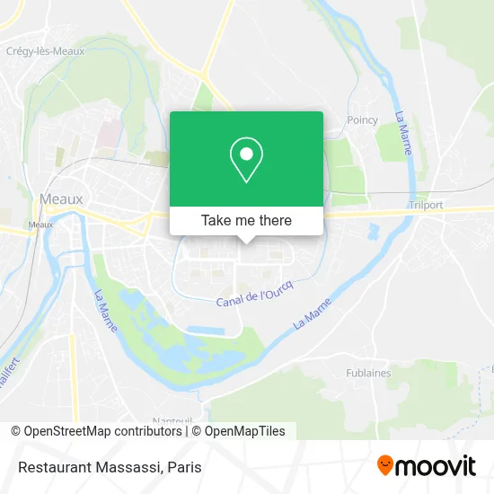 Restaurant Massassi map