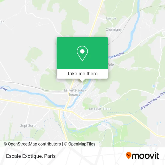 Escale Exotique map