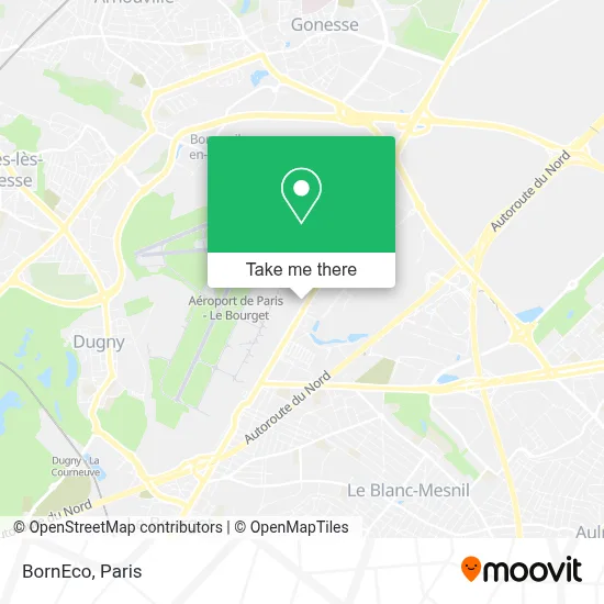BornEco map