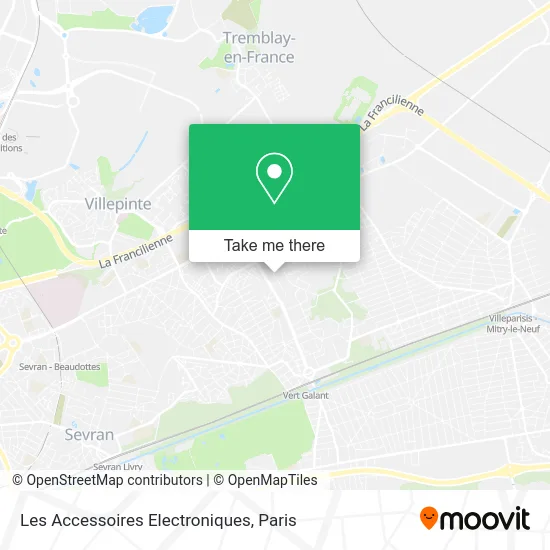 Les Accessoires Electroniques map