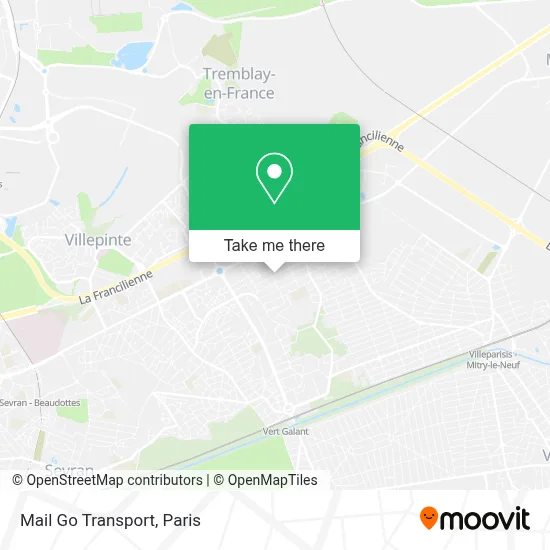 Mail Go Transport map