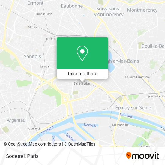 Sodetrel map