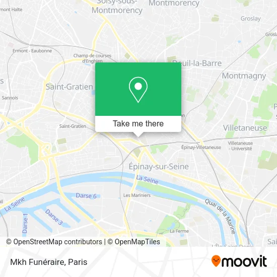 Mkh Funéraire map