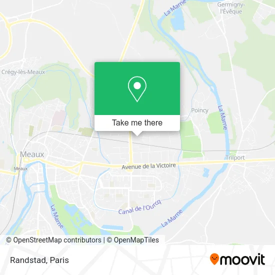 Randstad map
