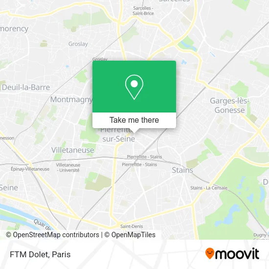FTM Dolet map