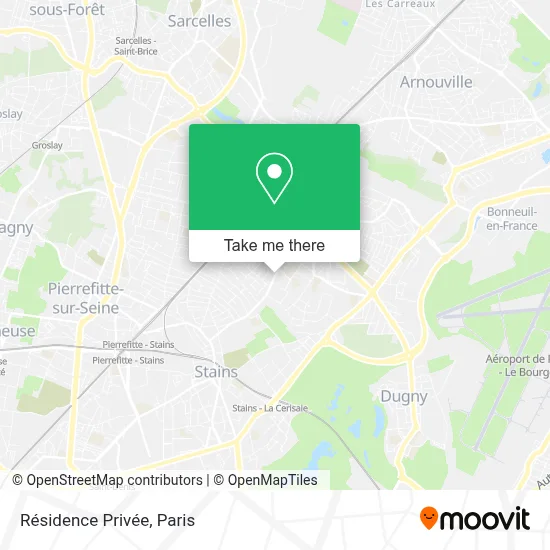 Résidence Privée map