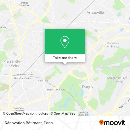 Rénovation Bâtiment map