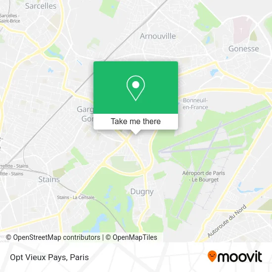 Opt Vieux Pays map