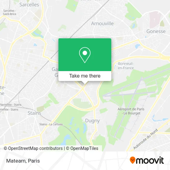 Mateam map