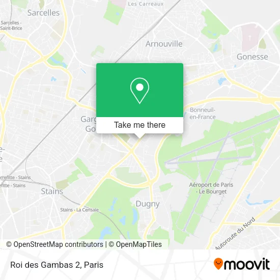 Roi des Gambas 2 map