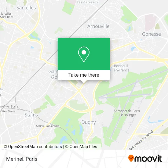 Merinel map