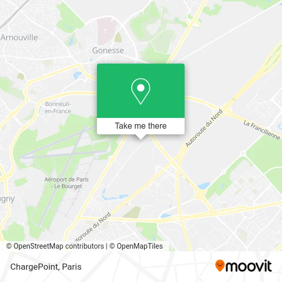 ChargePoint map