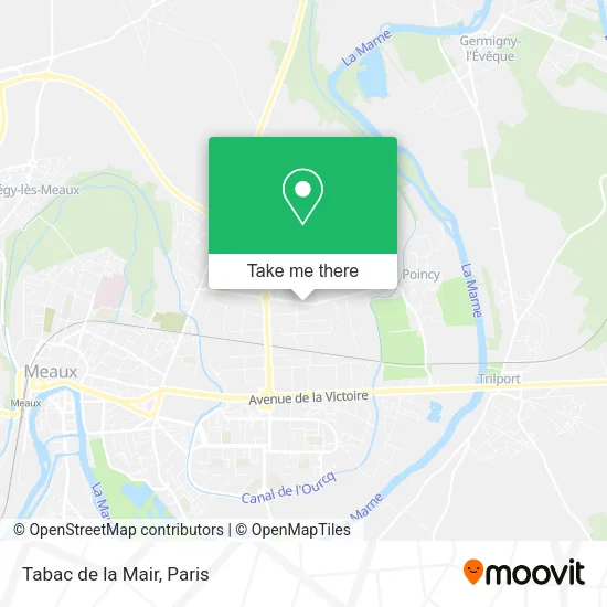 Tabac de la Mair map