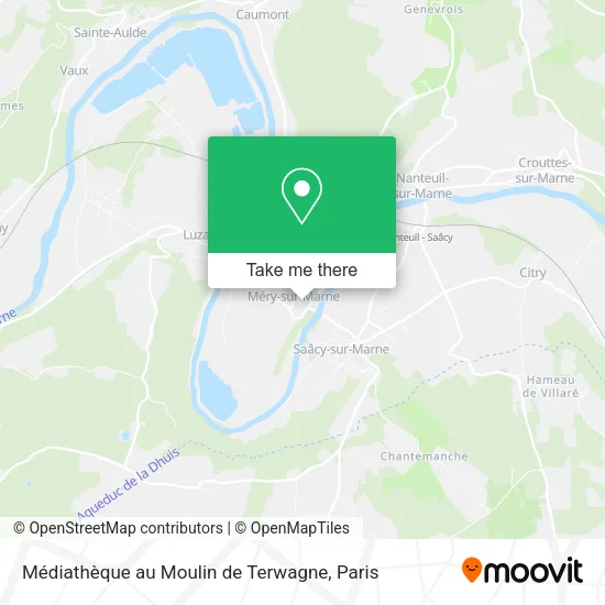 Médiathèque au Moulin de Terwagne map