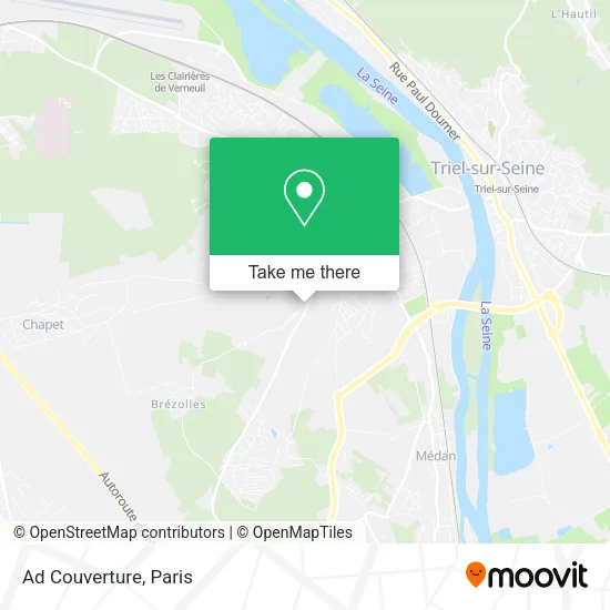 Ad Couverture map