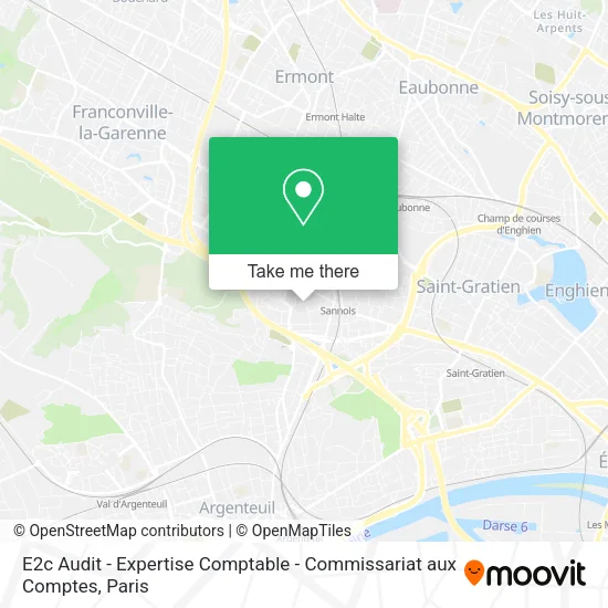 E2c Audit - Expertise Comptable - Commissariat aux Comptes map