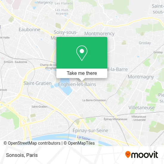 Sonsois map