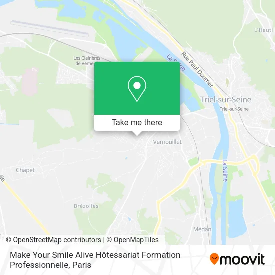Make Your Smile Alive Hôtessariat Formation Professionnelle map
